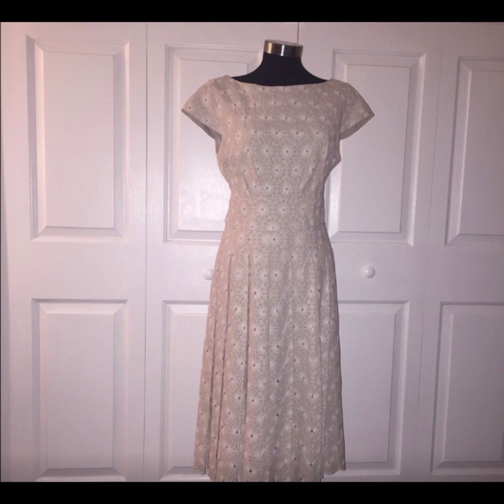 Eyelet Lace Dainty Dress - Picture 1 of 2